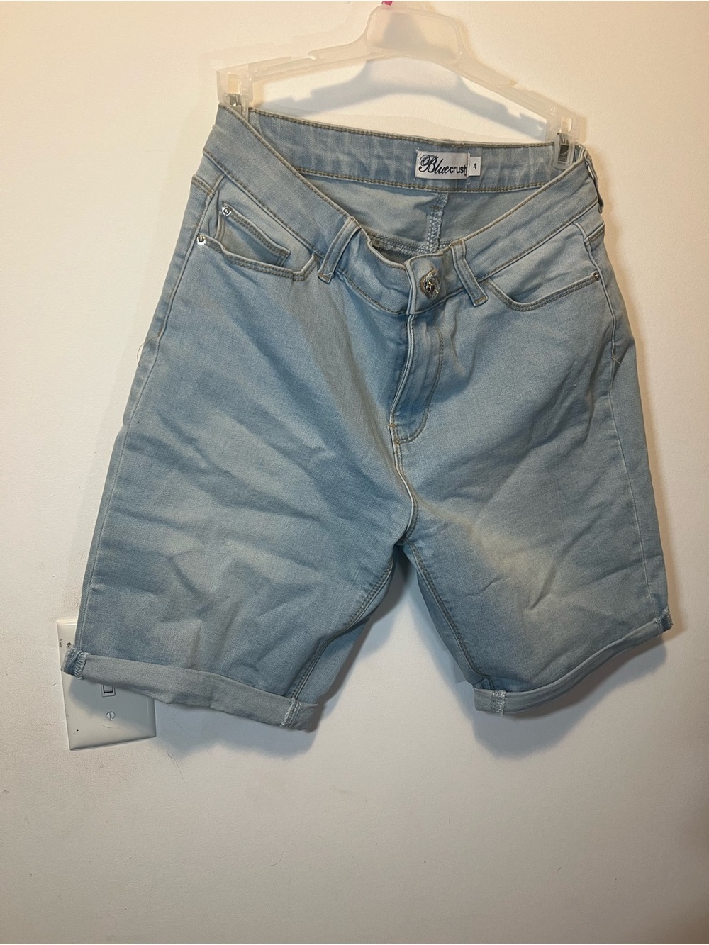 Light Blue Denim Women’s Shorts